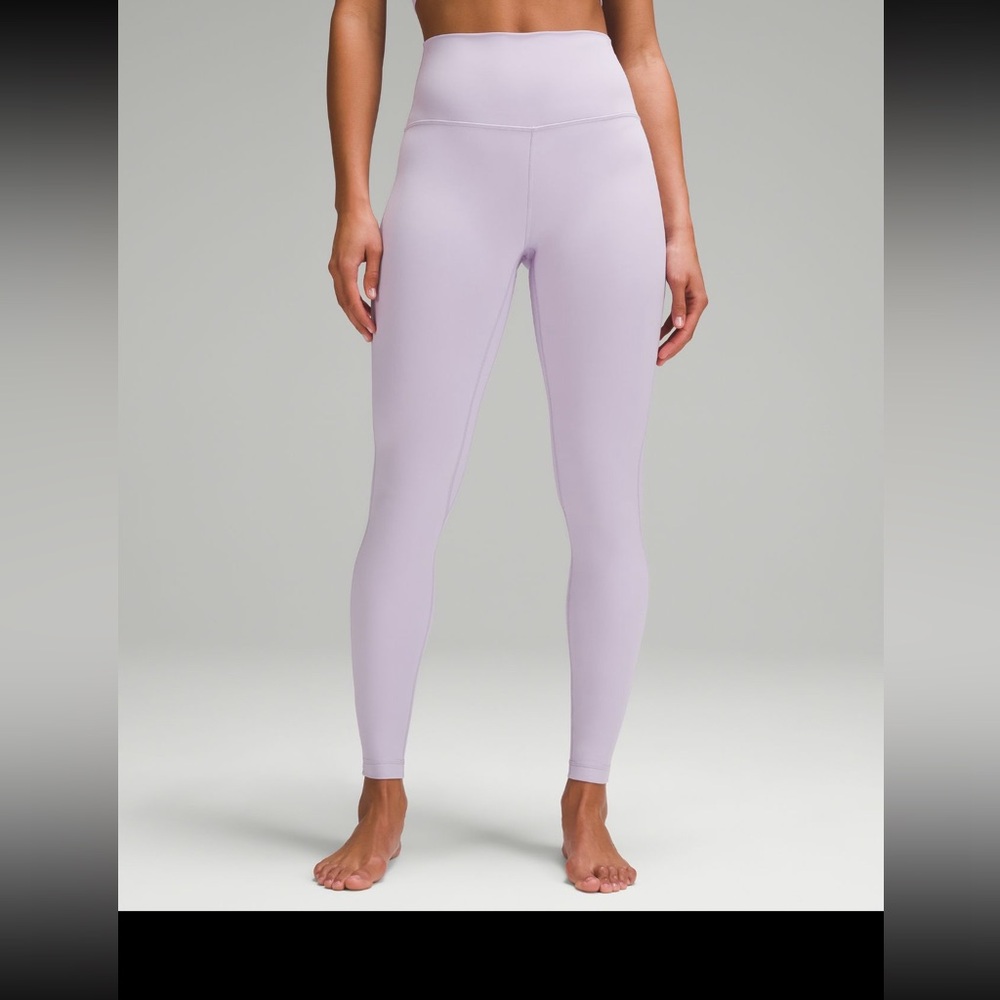Lululemon align 28” in lilac ether *double lined*